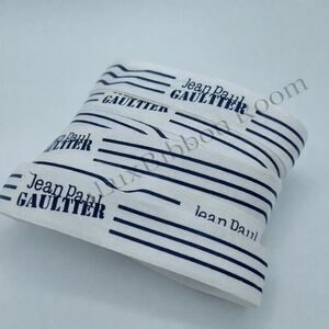 Jean Paul Gaultier Grosgrain Ribbon 2 Yards Nautical Stripe Authentic Designer